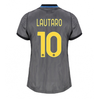 Inter Milan Lautaro Martinez #10 Maglia Gara Terza Repliche 2026-27 Donna Maniche Corte